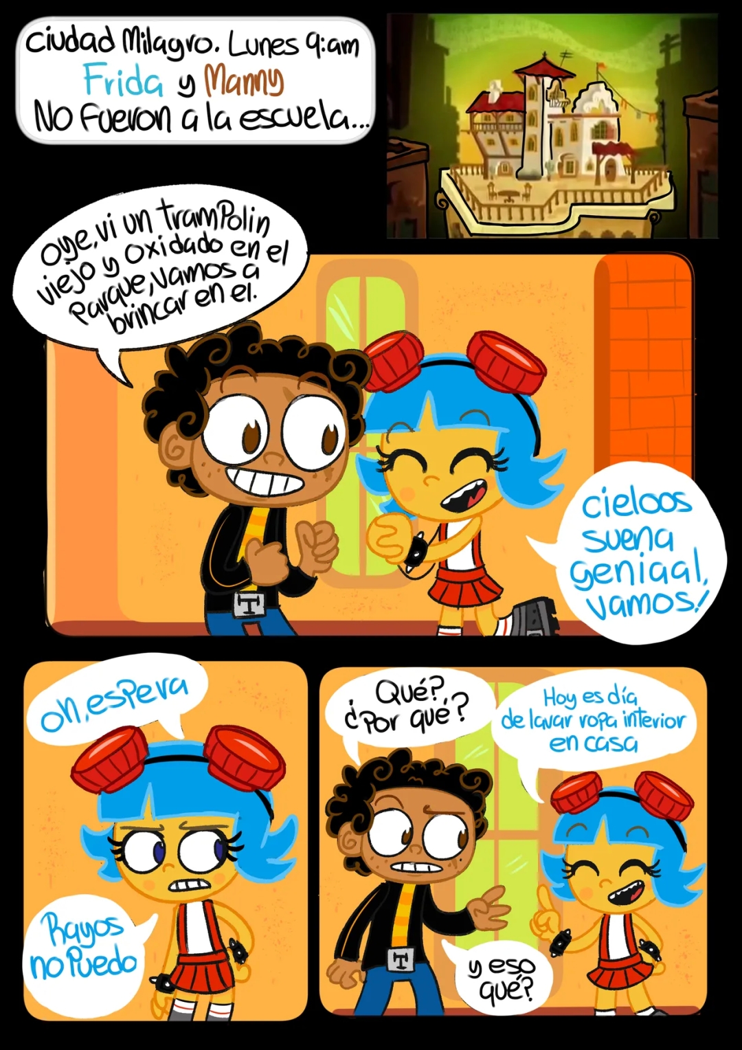 Comic Porno [ALWERart] Mi Mejor Amiga Frida (El Tigre The Adventures Of Manny Rivera) (#3)
