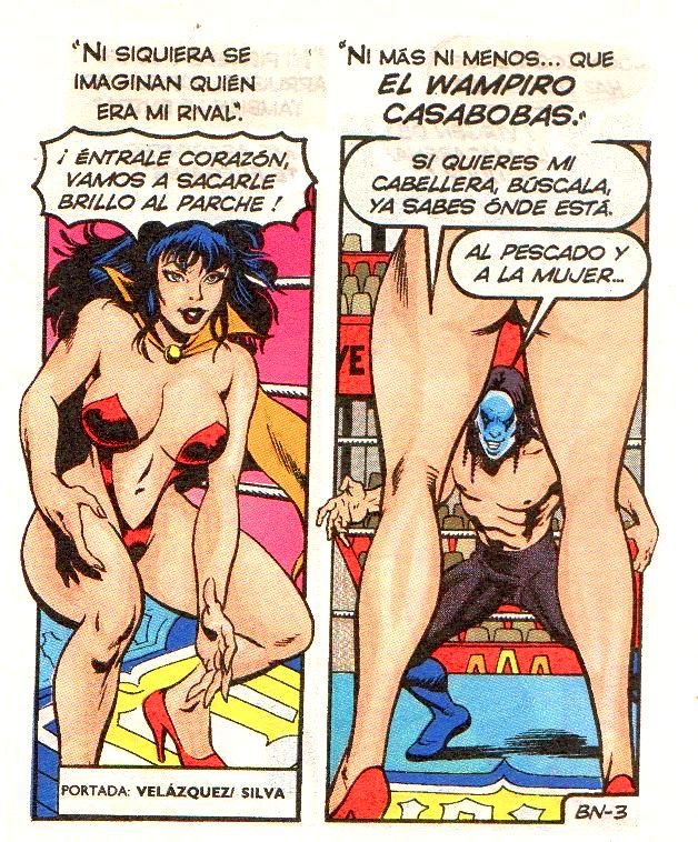 Comic Porno [Comics Mexicanos] Bellas De Noche 123 (#4)