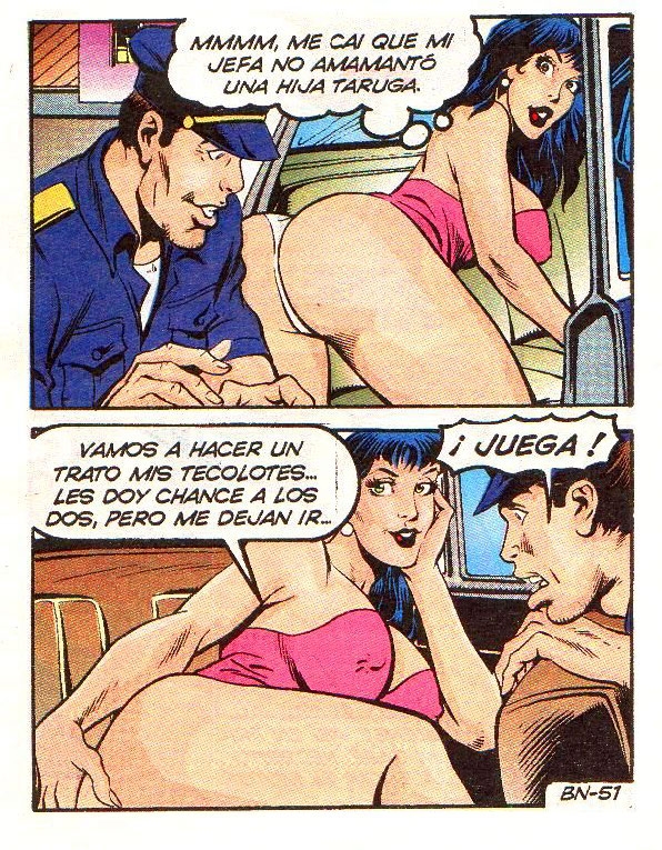 Comic Porno de [Comics Mexicanos] Bellas De Noche 123 (#52)