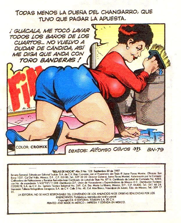 Comic Porno de [Comics Mexicanos] Bellas De Noche 123 (#80)