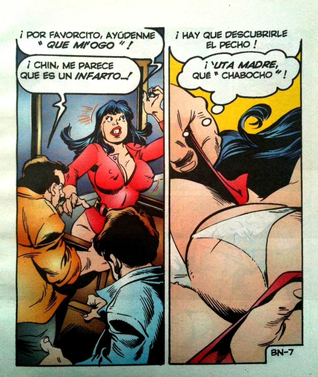 Comic Porno de [Comics Mexicanos] Bellas De Noche 188 (#8)