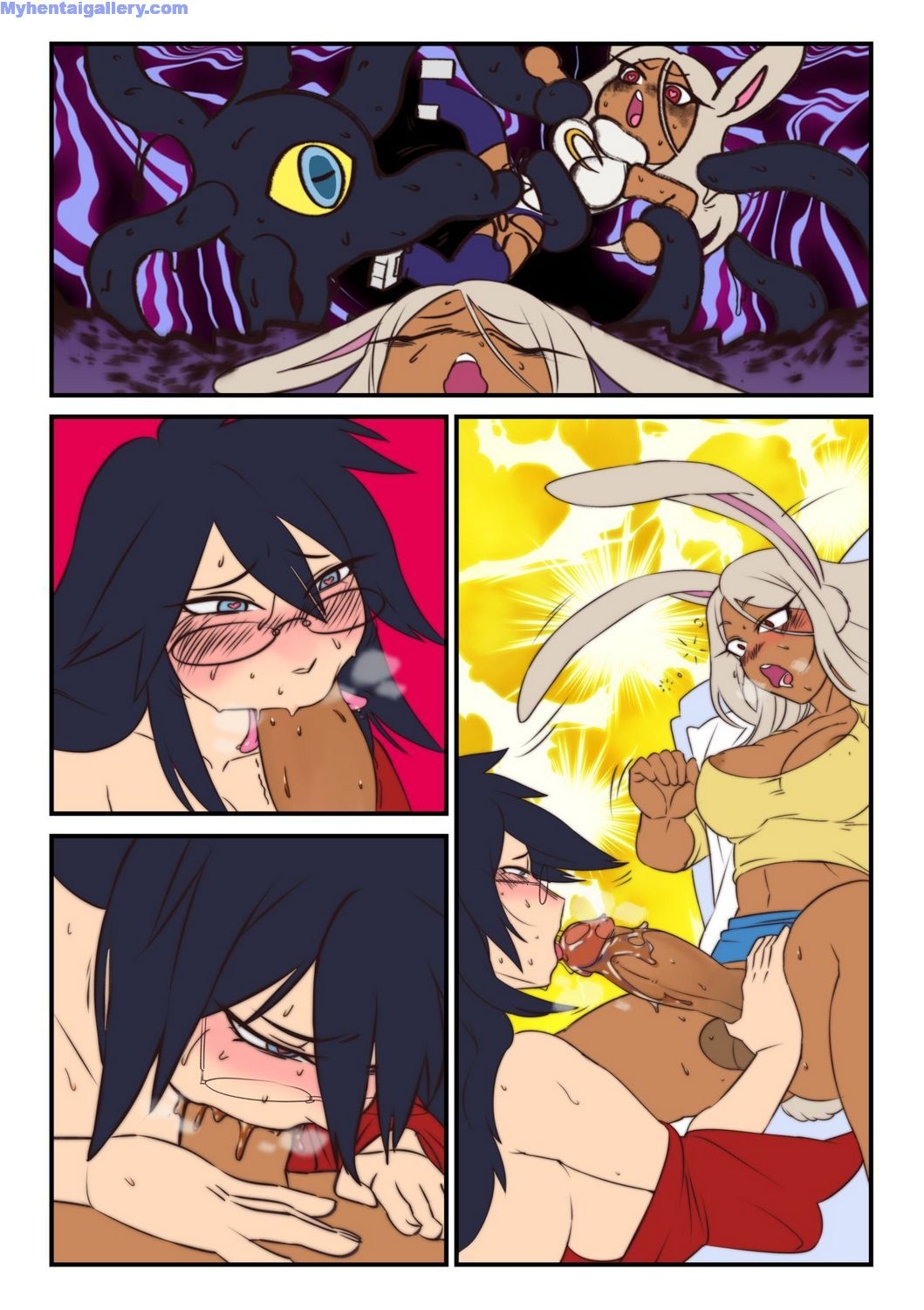 Comic Porno [John Doe] Drinking Night (My Hero Academia) (#4)