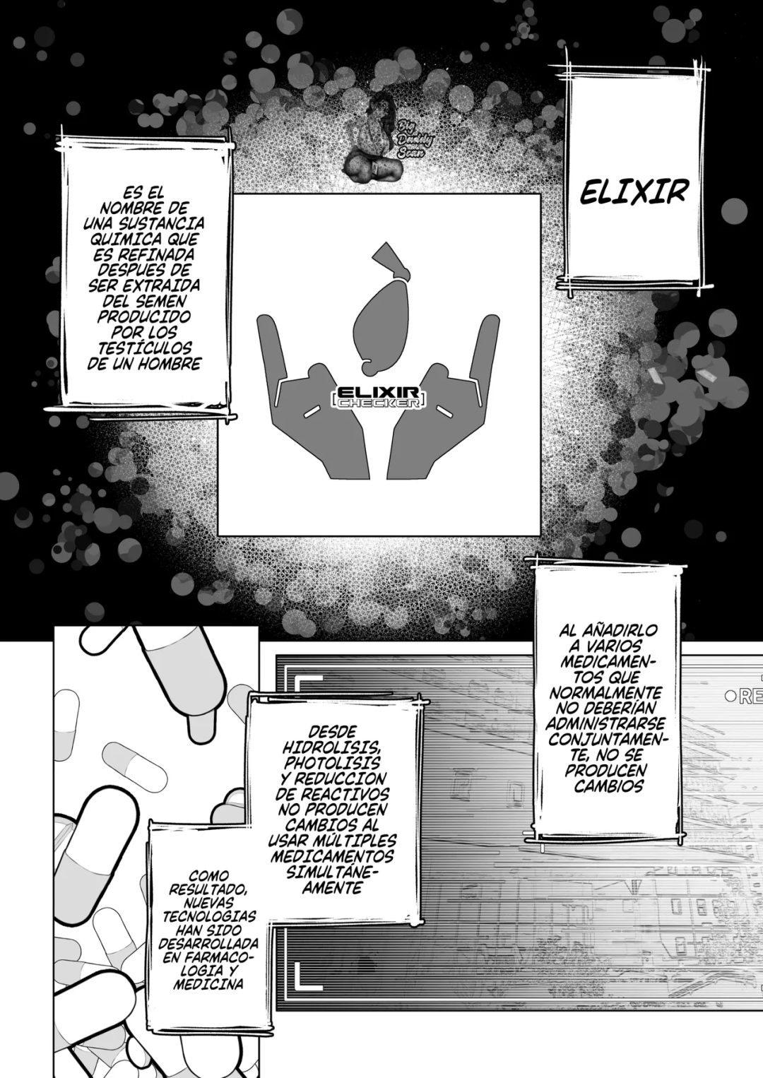 Comic Porno [Morigotatsu (Kotatsu Tomodachi)] Elixir Checker (Hentai) (#5)