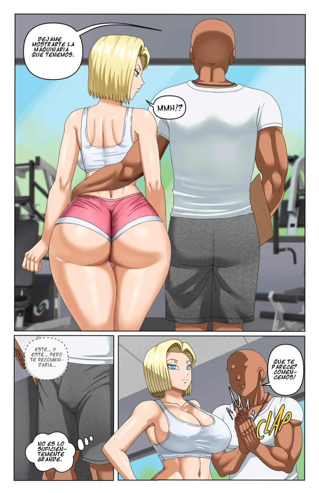 Comic Porno [Pink Pawg] ANDROID 18 NTR Parte 3 (Dragon Ball Z) (#4)