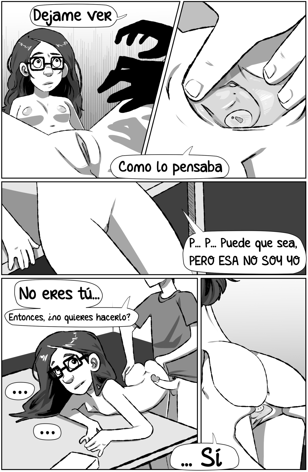 Comic Porno [Yellowgerbil] V-Card Tutor Me (Comic Porn) (#4)
