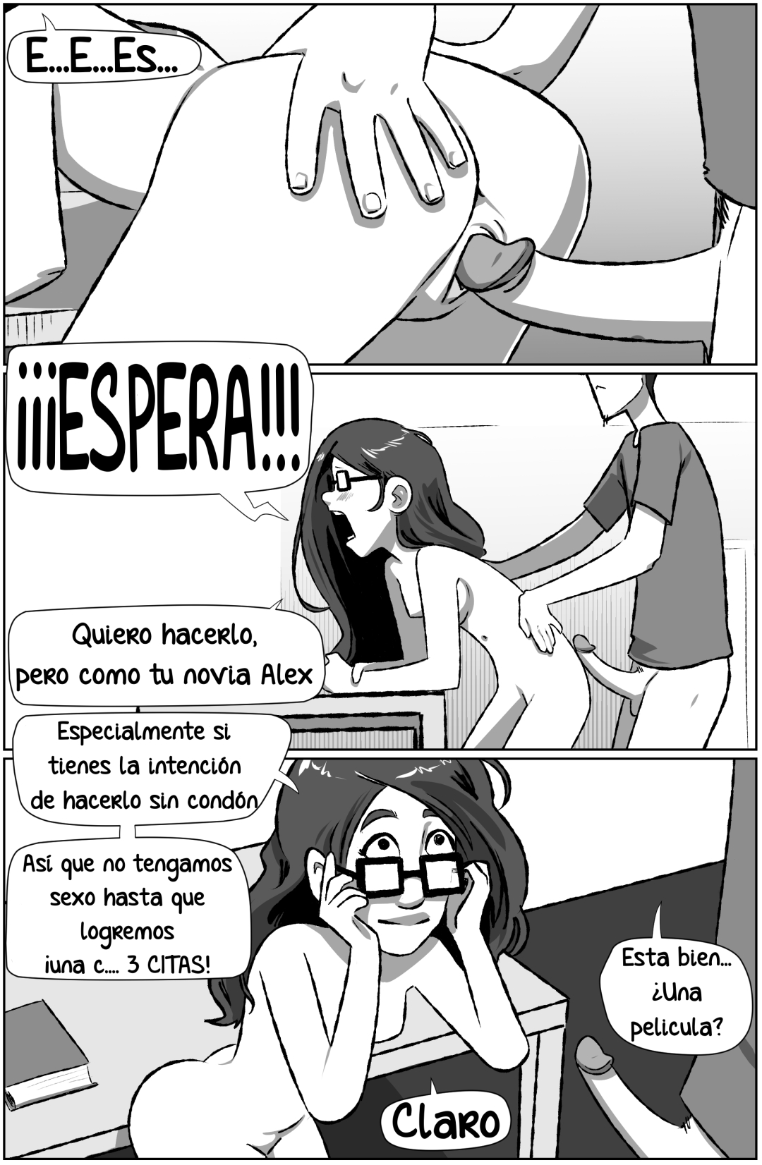 Comic Porno [Yellowgerbil] V-Card Tutor Me (Comic Porn) (#5)