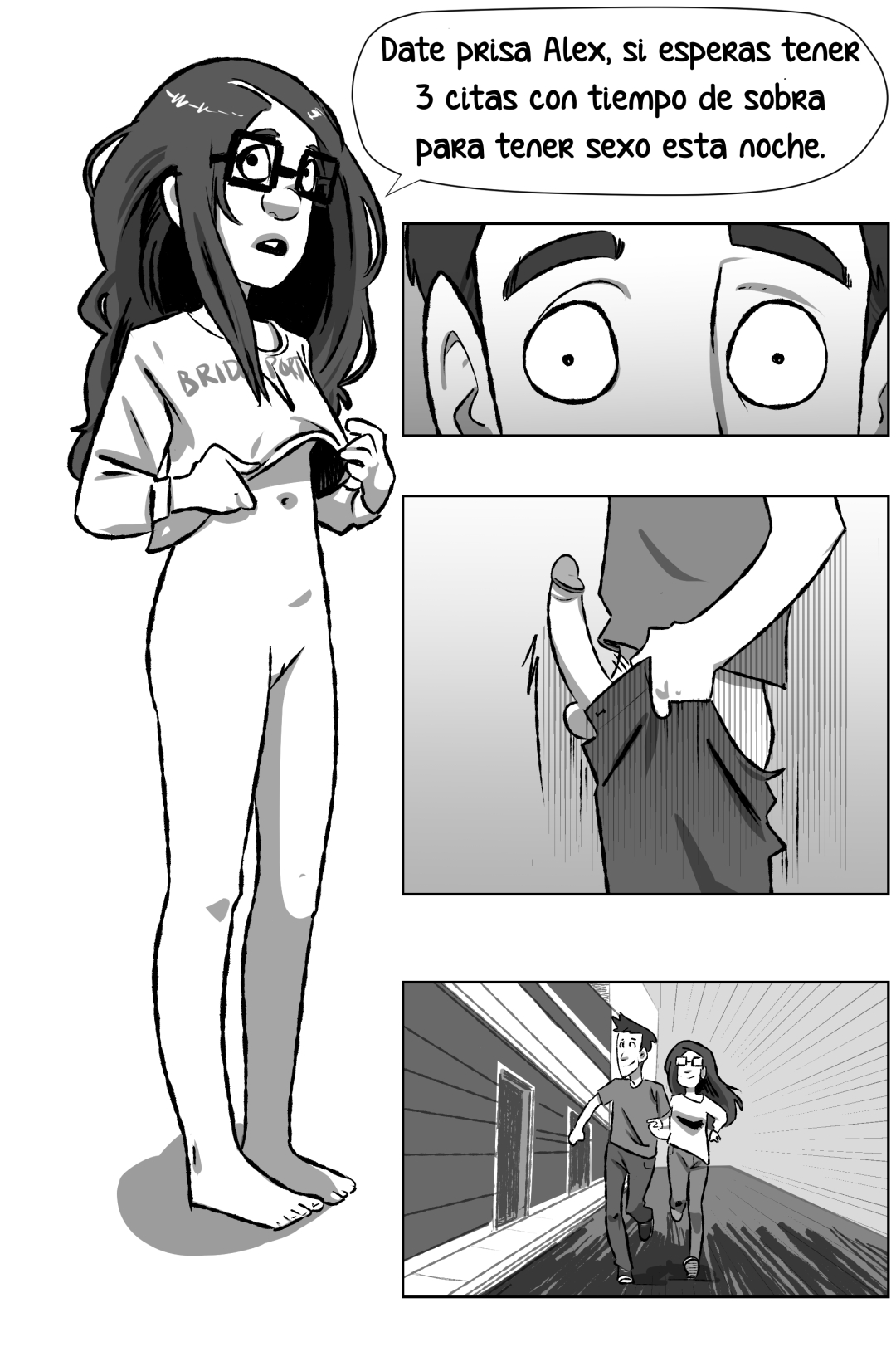 Comic Porno [Yellowgerbil] V-Card Tutor Me (Comic Porn) (#6)