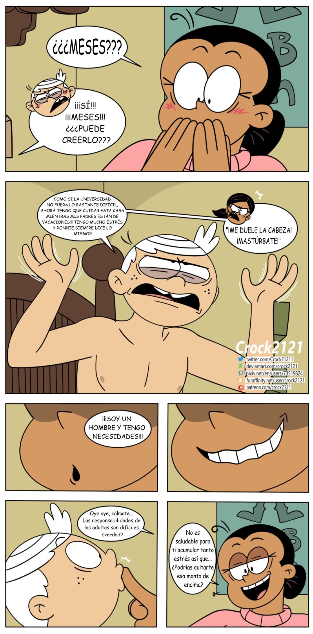 Comic Porno [Crock2121] Reglas Para Adultos (The Loud House) (#6)