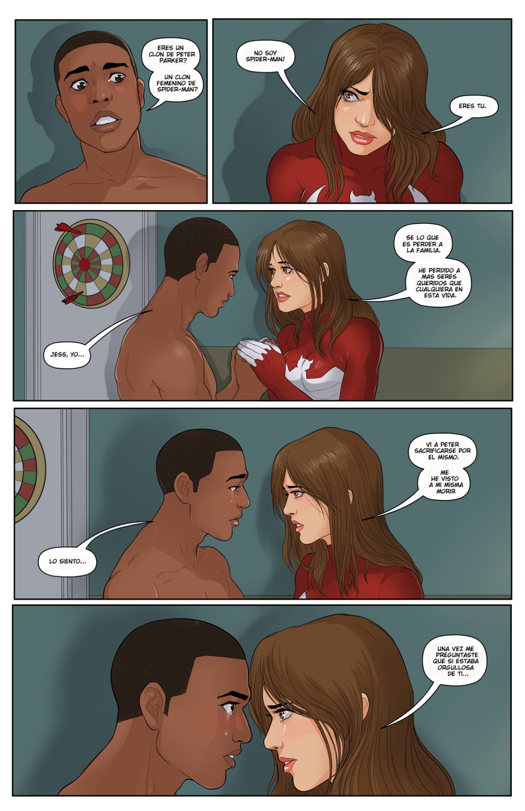 Comic Porno [Tracy Scops] On The Edge Of Spidercest (#4)