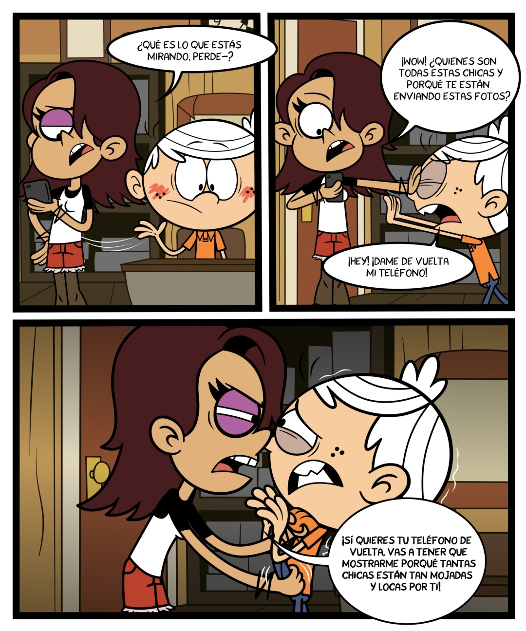 Comic Porno [Taki8hiro] Lincoln X Taylor (The Loud House) (#3)