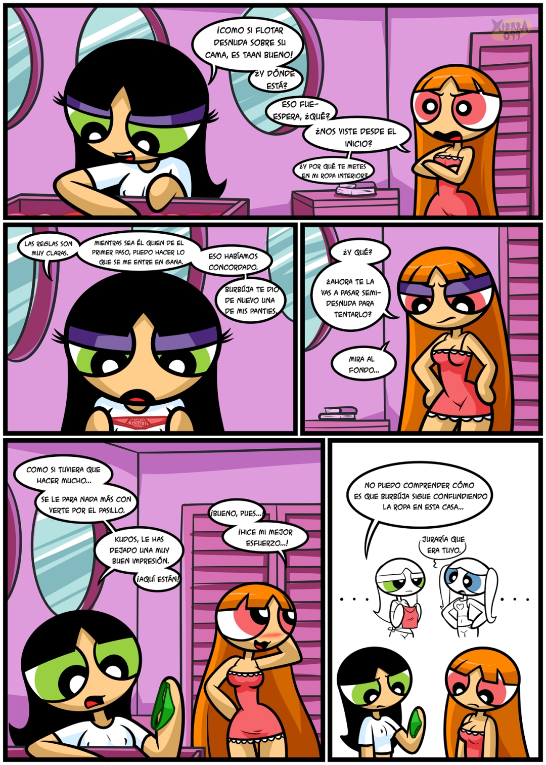 Comic Porno [Xierra099] Buttercup’s Game (Powerpuff Girls) (#4)