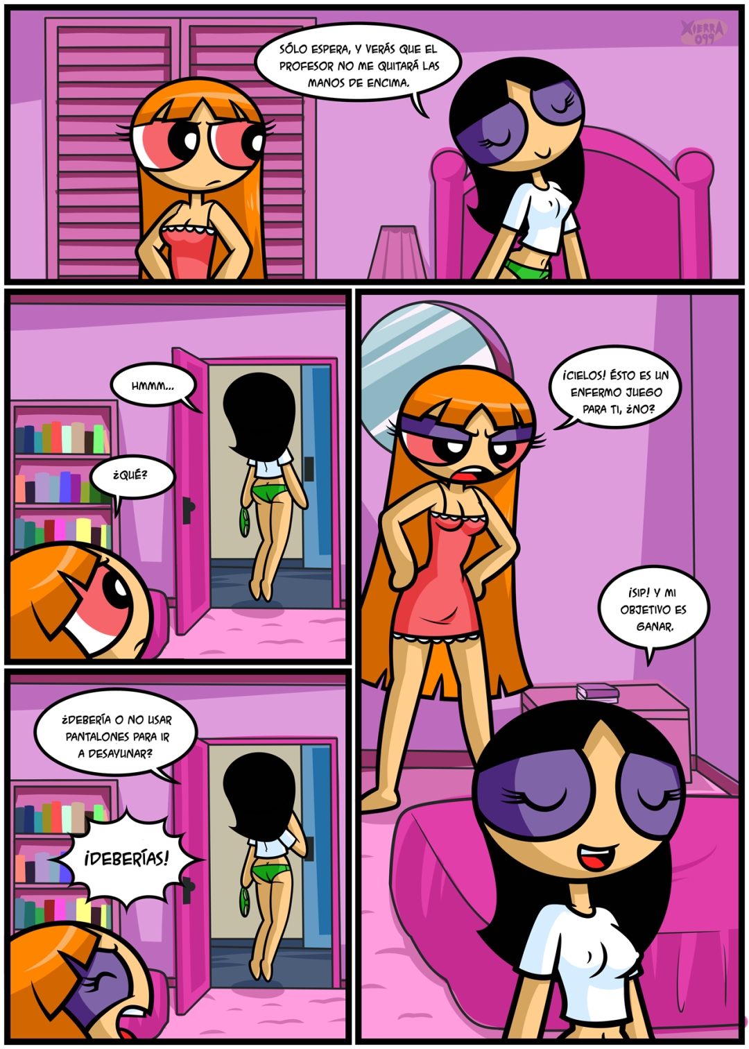 Comic Porno [Xierra099] Buttercup’s Game (Powerpuff Girls) (#5)