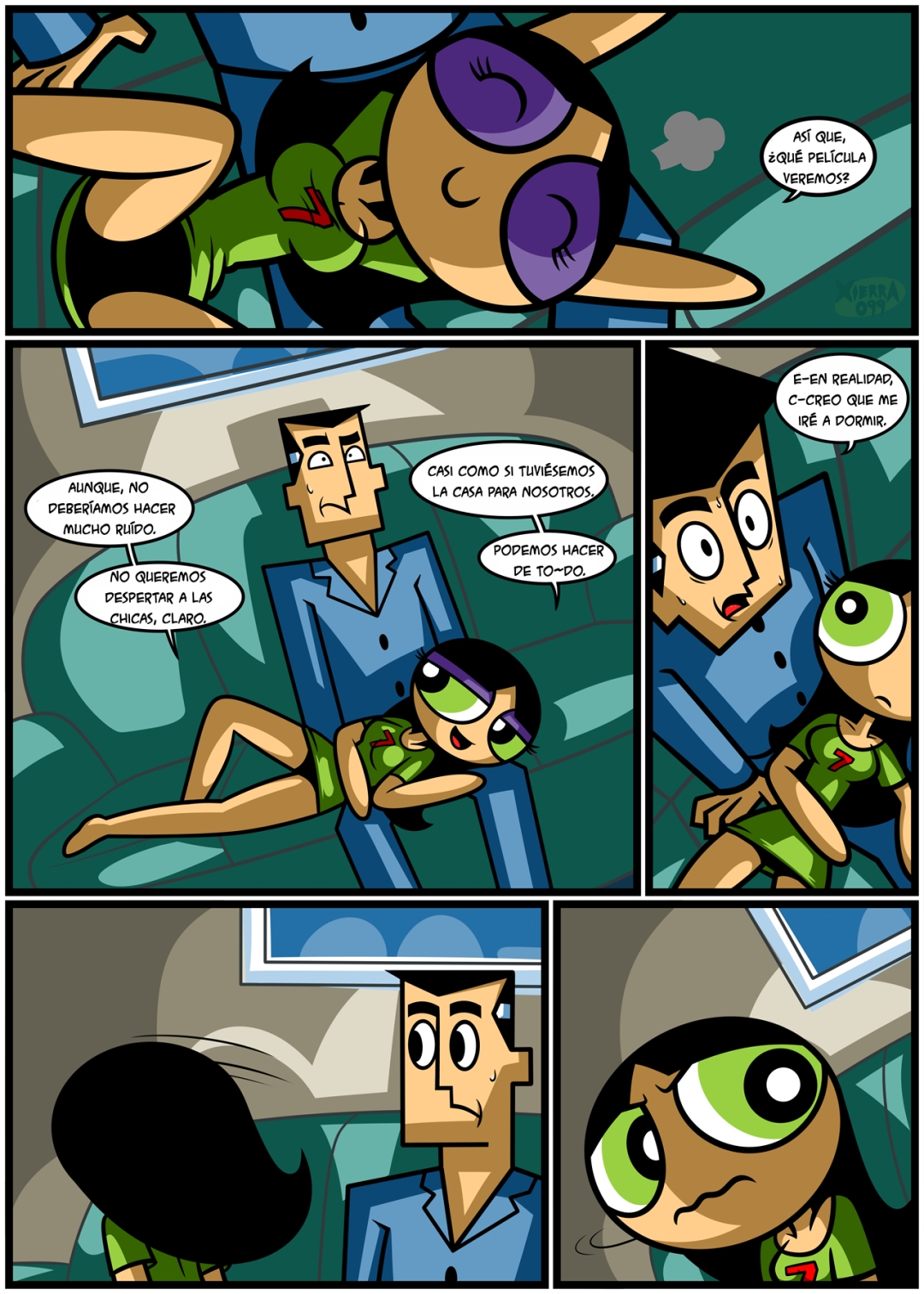 Comic Porno [Xierra099] Buttercup’s Game (Powerpuff Girls) (#7)