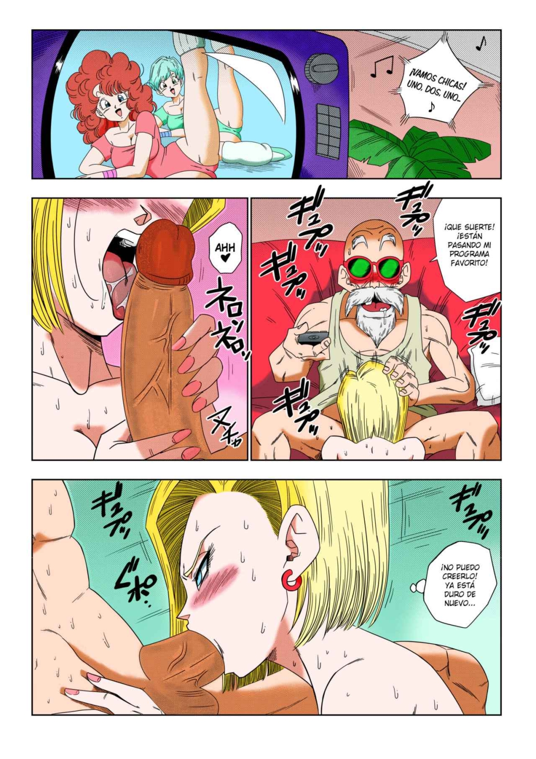Comic Porno de [Yamamoto] 18 Gou Vs KAME Sennin (Dragon Ball Z) (#23)