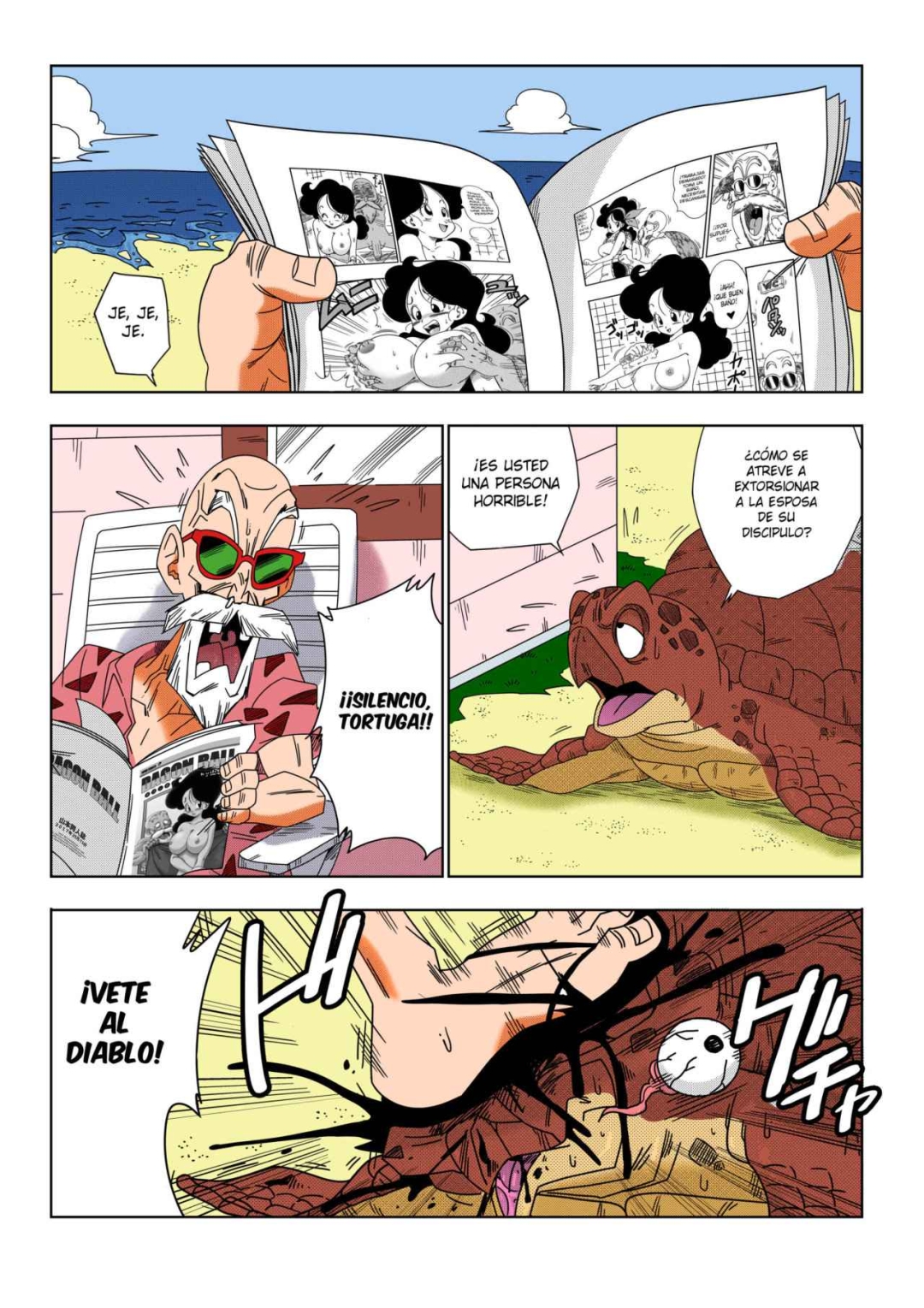 Comic Porno de [Yamamoto] 18 Gou Vs KAME Sennin (Dragon Ball Z) (#30)