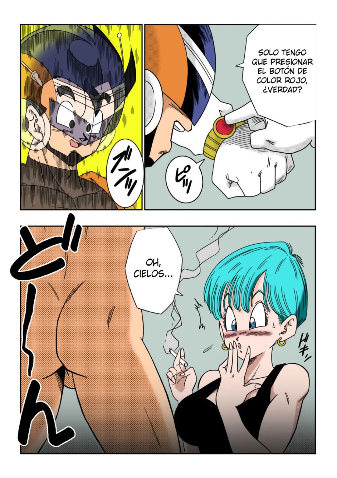 Comic Porno [Yamamoto] LOVE Triangle Z Parte 3 (Dragon Ball Z) (#3)