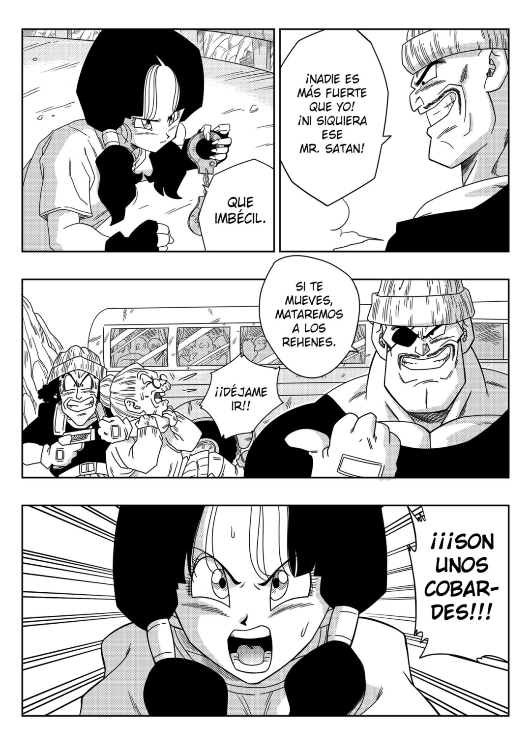 Comic Porno [Yamamoto] VIOLANDO A La Heroina (Dragon Ball Z) (#5)