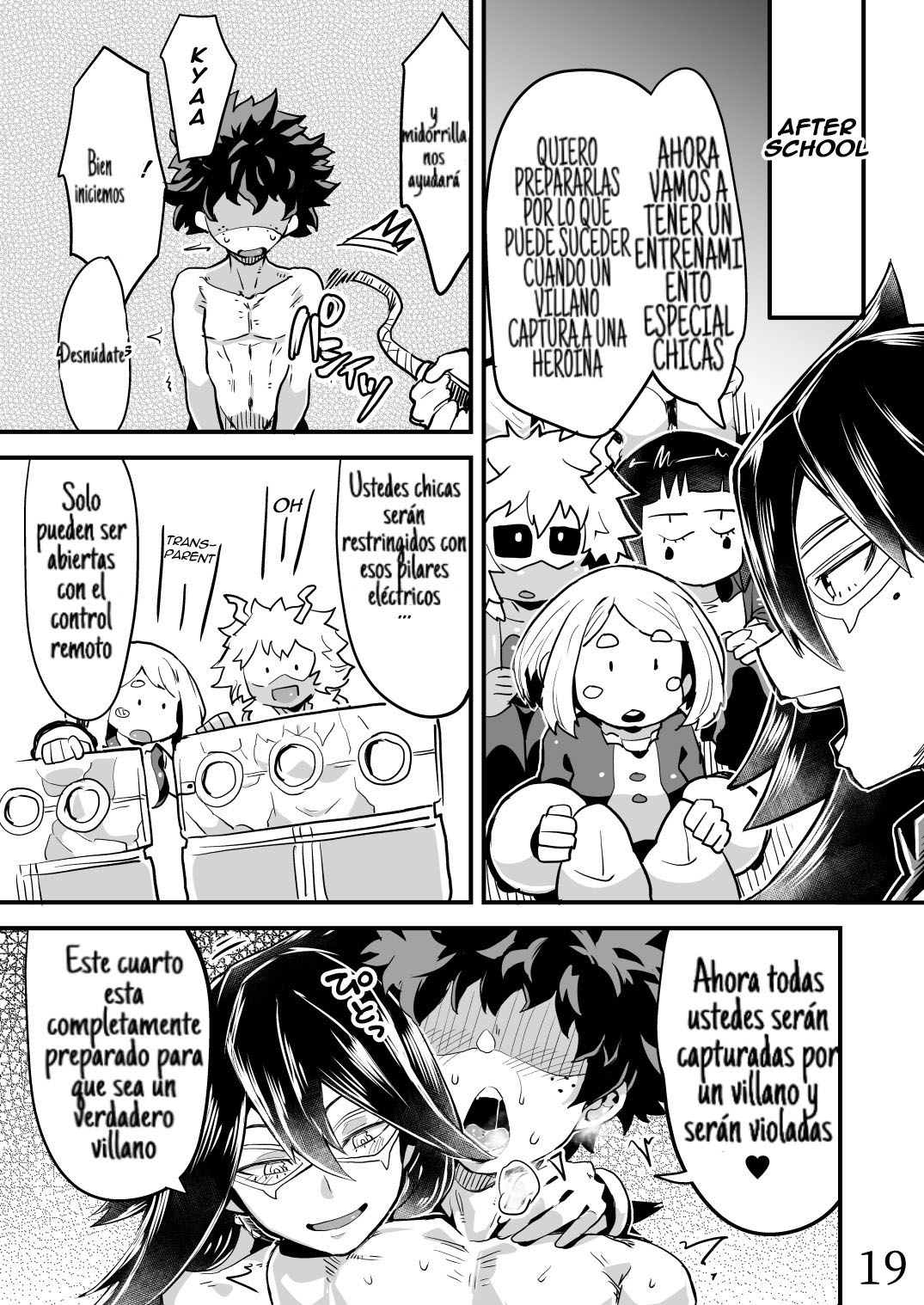 Comic Porno de [R-One] Boku To Nottori Villain Nakademia 2 (Boku No Hero) (#18)