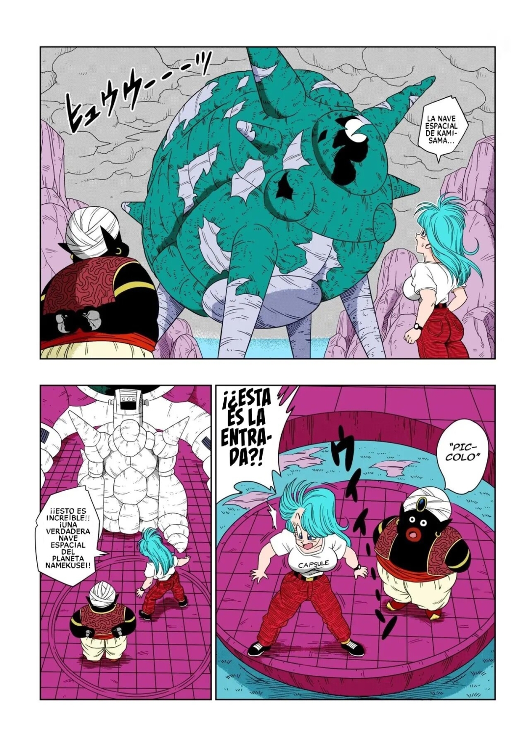 Comic Porno [Yamamoto] BULMA Conoce A Mister POPO (Dragon Ball Z) (#4)