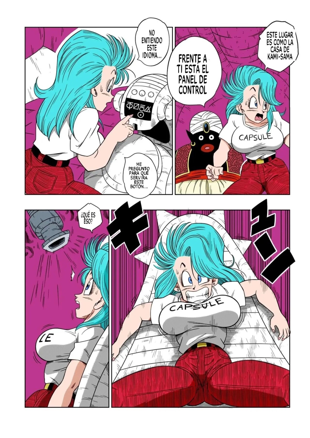 Comic Porno [Yamamoto] BULMA Conoce A Mister POPO (Dragon Ball Z) (#5)