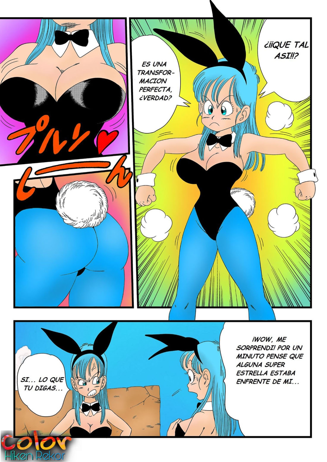 Comic Porno [Yamamoto] BUNNY GIRL Transformation (Dragon Ball) (#5)