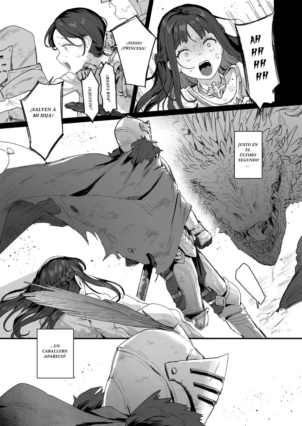Comic Porno [ie Kenkyuushitsu (Ie)] Yuusha To Hime To Okaa-Sama!？| Una Princesa Y Una Reina ¿¡Un Doble Premio!？(Hentai) (#4)
