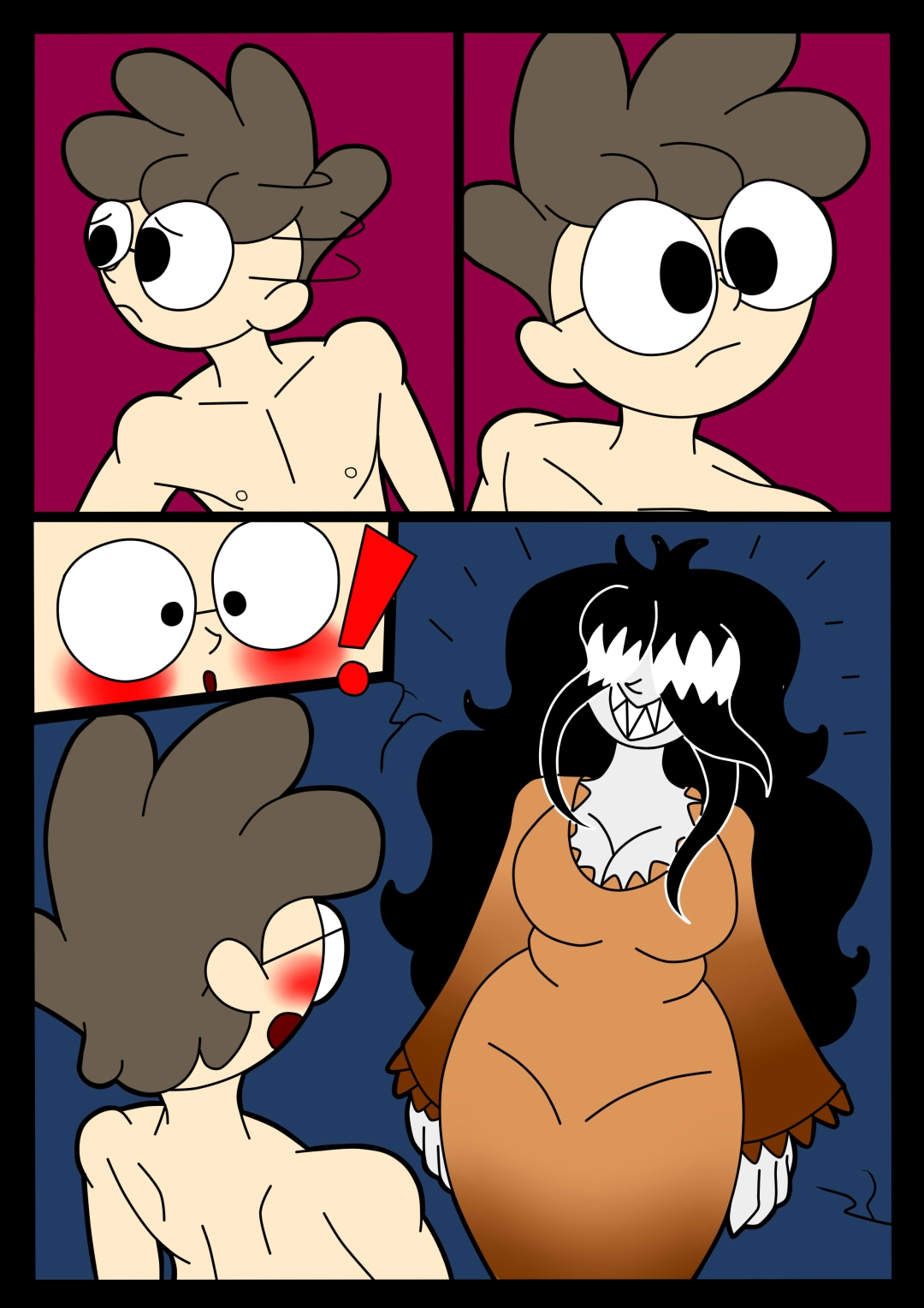 Comic Porno [NeroRedon (Maidisixx_art)] Spooky Encounters (Nerd And Jock) (#4)