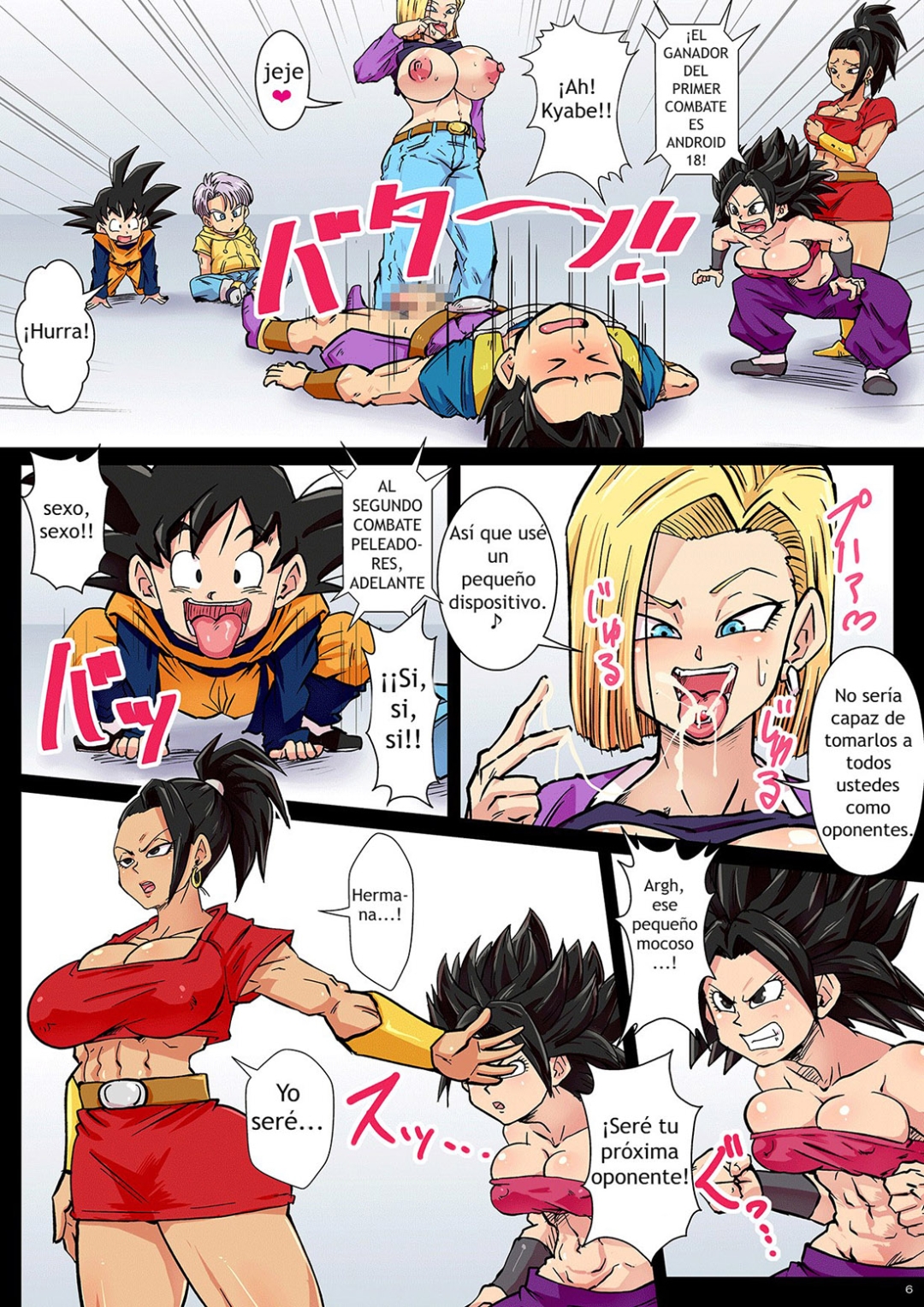 Comic Porno [Rikka Kai] 2 TSU NO UCHUU No Chou Kessen (Dragon Ball Super) (#6)
