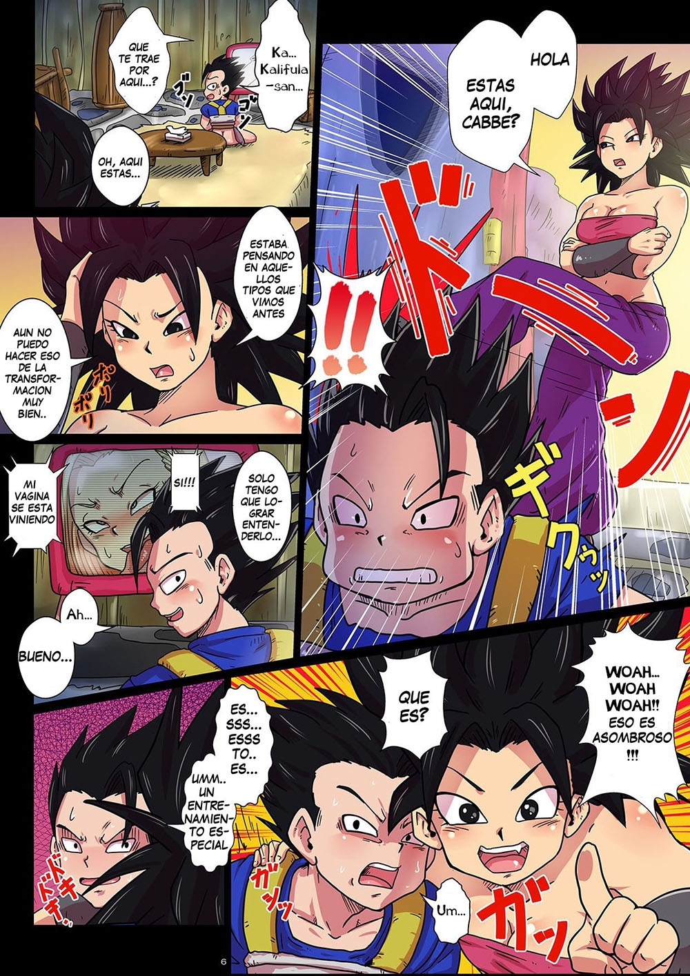 Comic Porno [Rikka Kai] UNIVERSE 6S Secret Special Training (Dragon Ball Super) (#6)