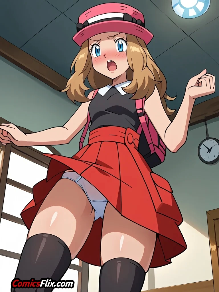 Hentai Porno de Serena Creampie Sex | Pokemon (#38)