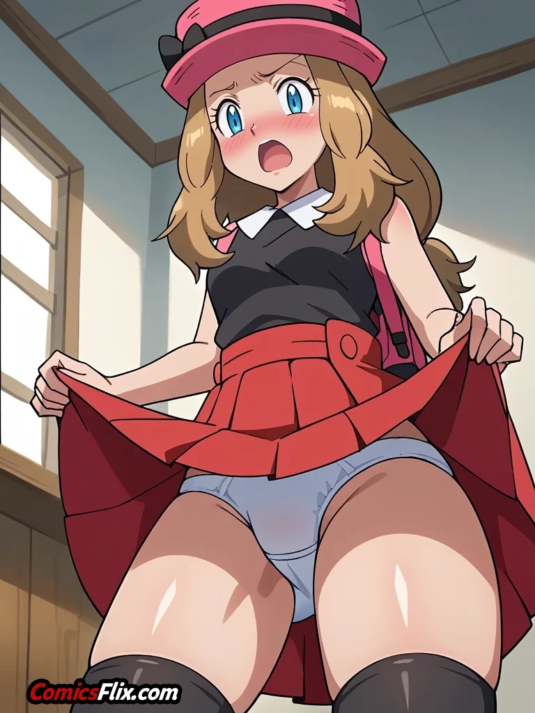 Hentai Porno de Serena Creampie Sex | Pokemon (#39)