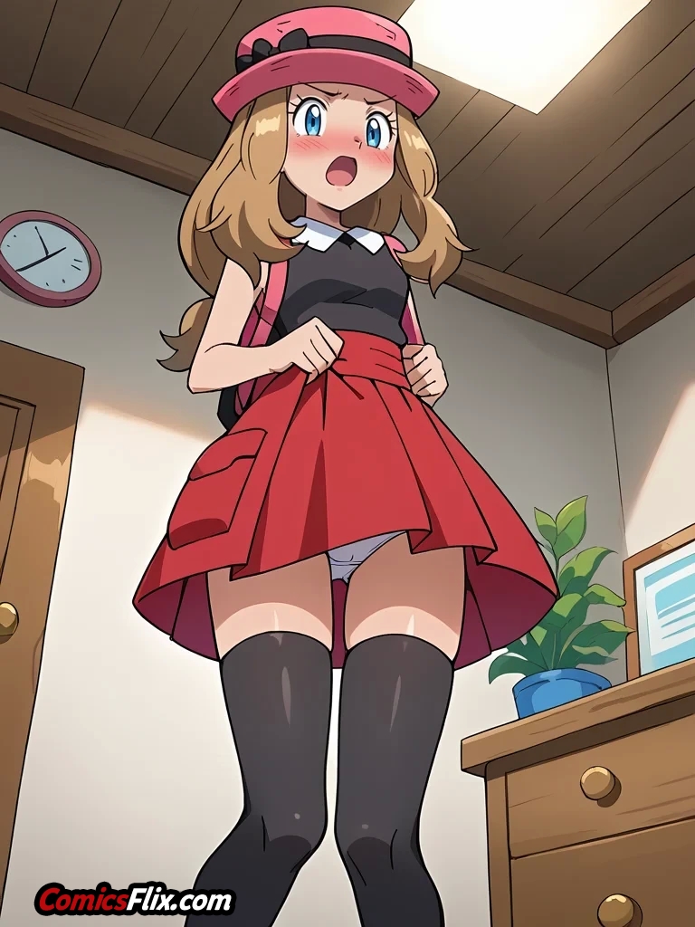 Hentai Porno de Serena Creampie Sex | Pokemon (#40)