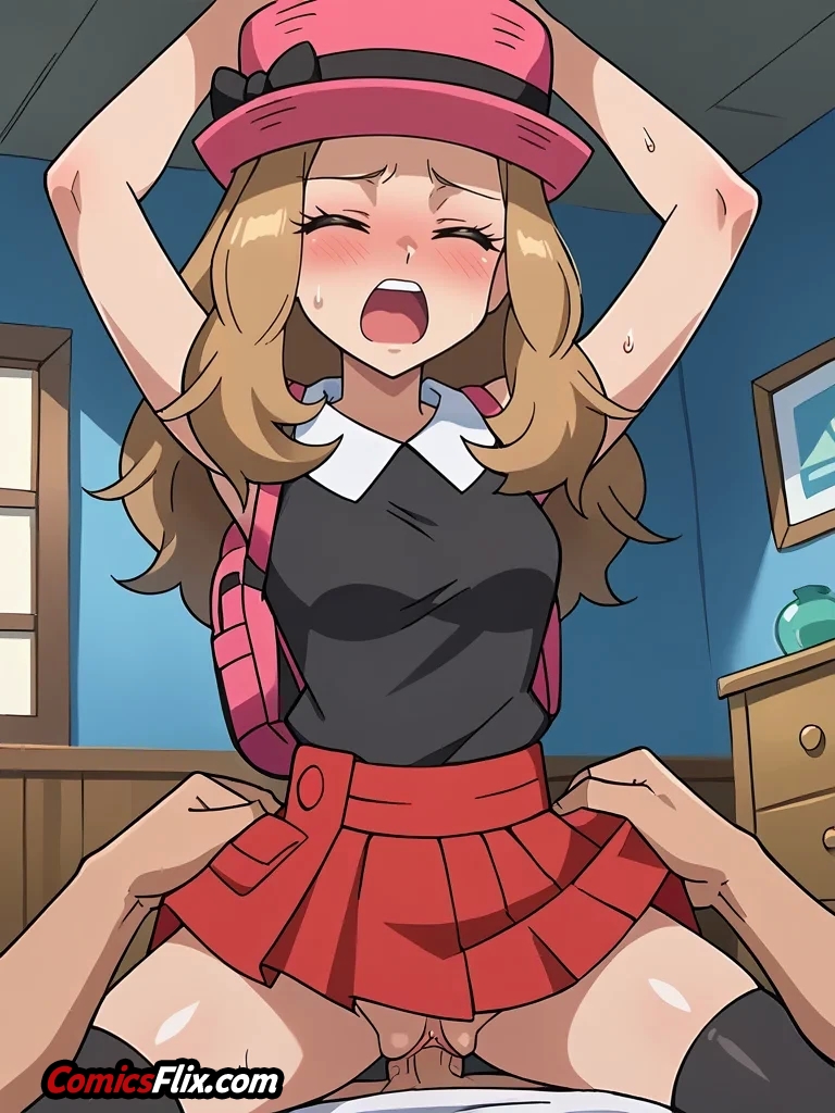Hentai Porno de Serena Creampie Sex | Pokemon (#60)