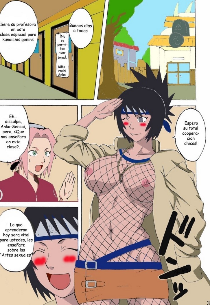 Comic Porno [Naruhodo] Anko Las CLASES KUNOICHI (Naruto) (#4)