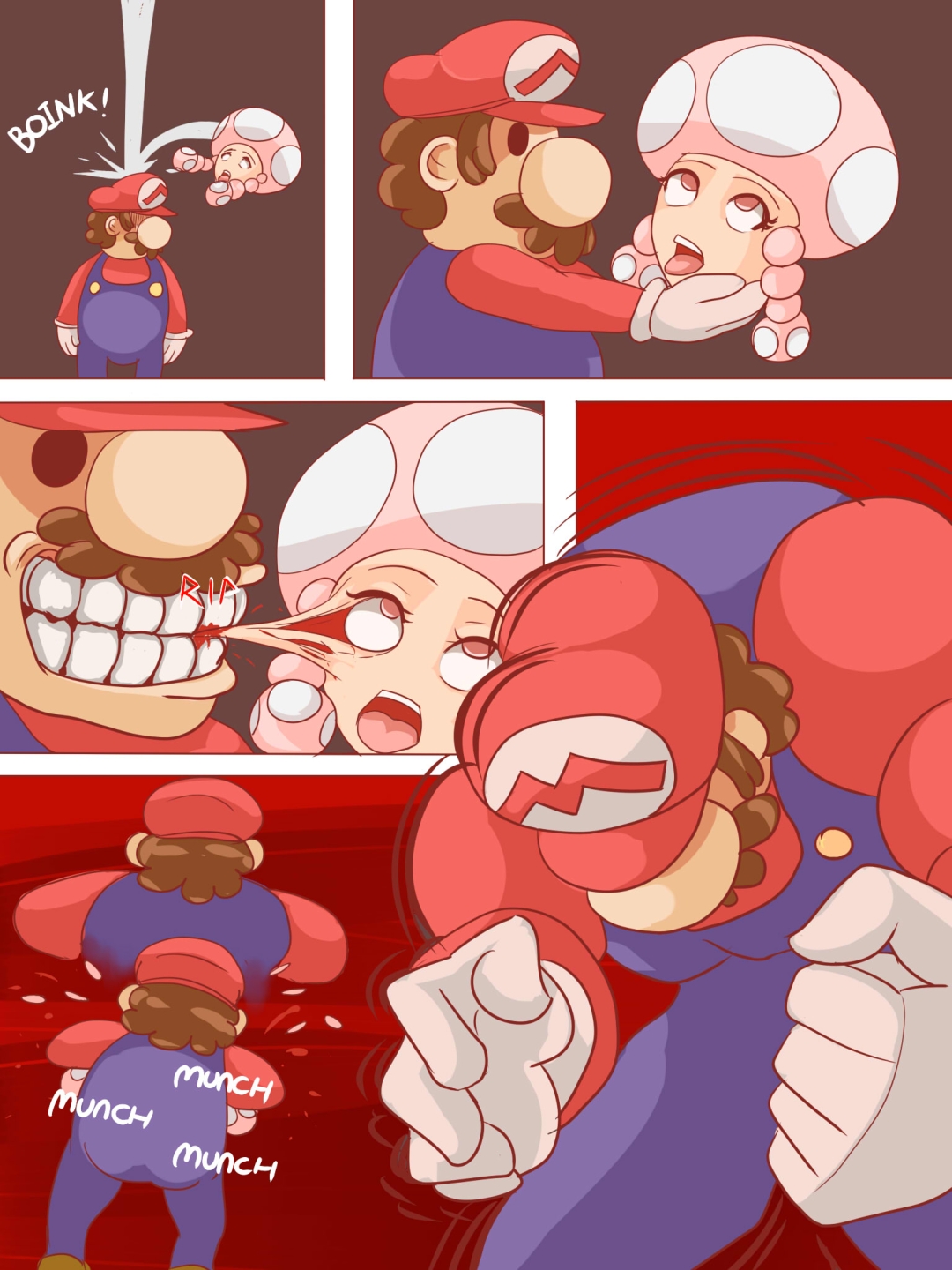 Comic Porno [veiled616] Mushed Shrooms Kingdom #3 (Super Mario) (#7)