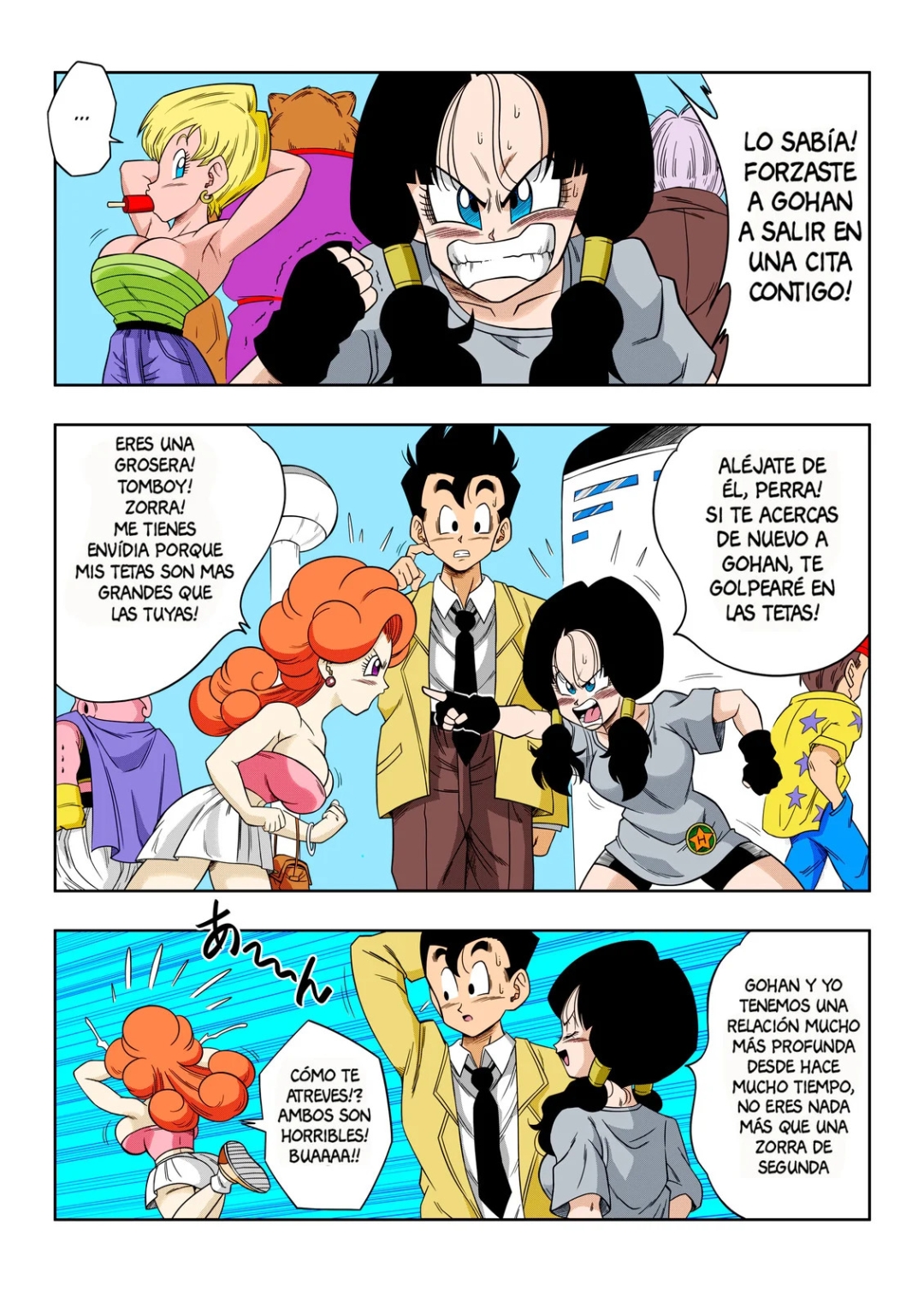 Comic Porno de [Yamamoto] LOVE Triangle Z Parte 6 (Dragon Ball Z) (#20)