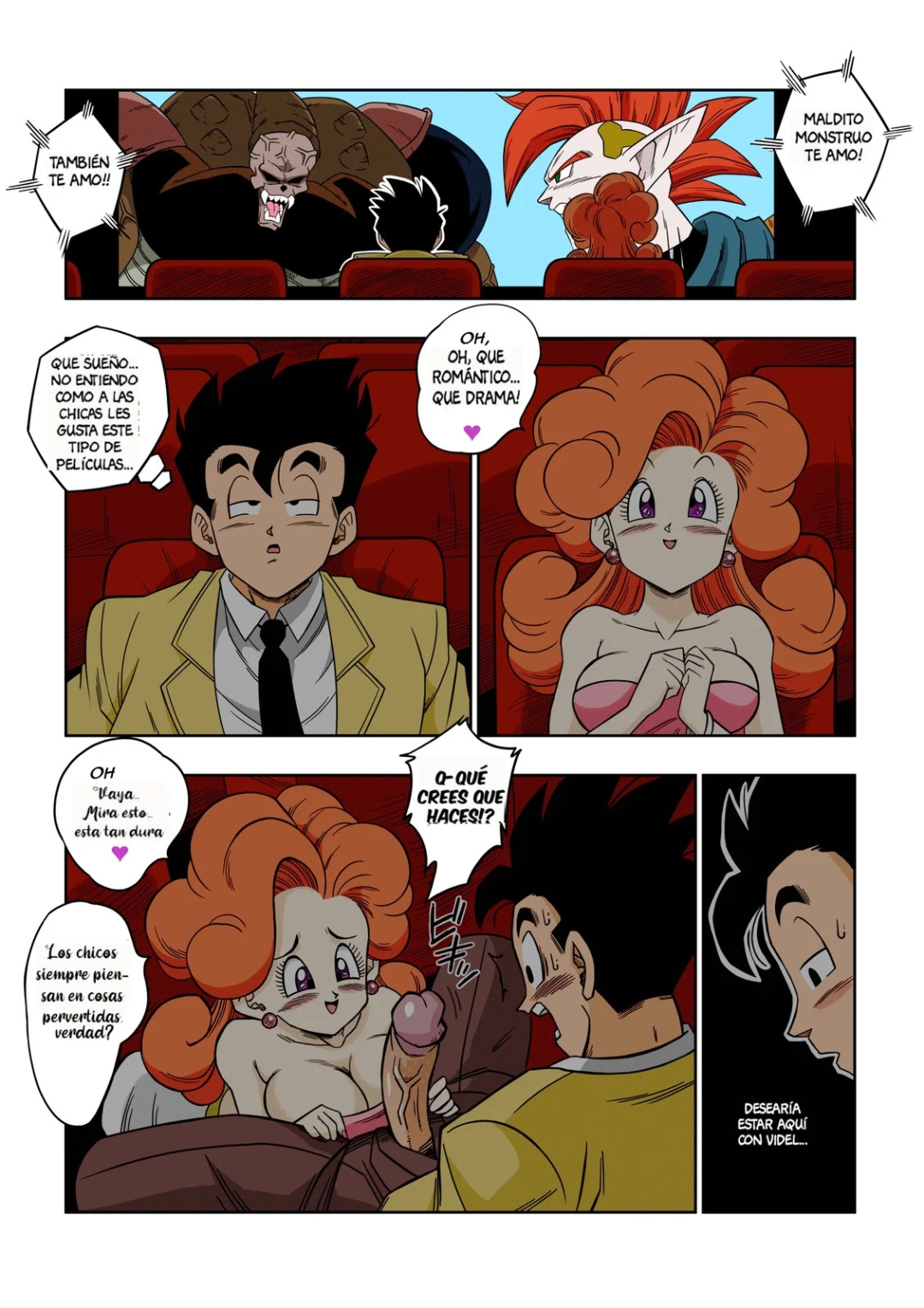 Comic Porno [Yamamoto] LOVE Triangle Z Parte 6 (Dragon Ball Z) (#4)