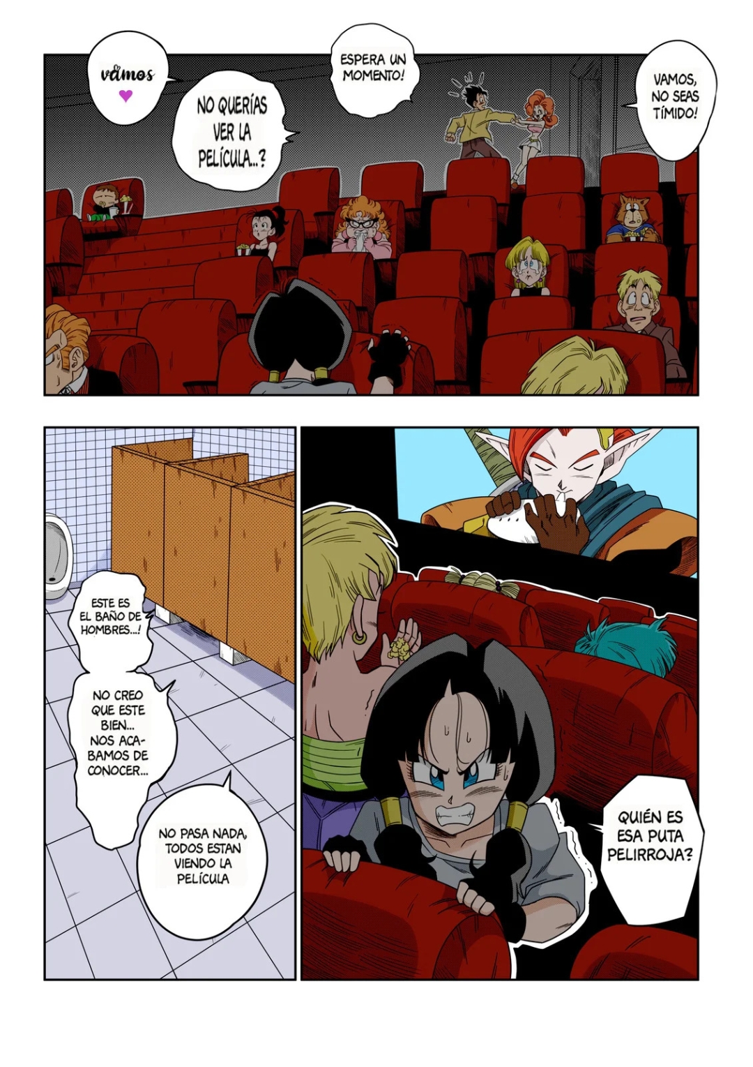 Comic Porno de [Yamamoto] LOVE Triangle Z Parte 6 (Dragon Ball Z) (#8)