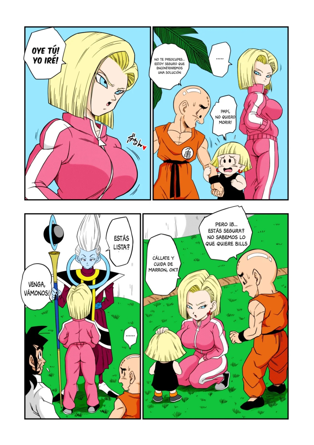 Comic Porno de [Yamamoto] Nadie DESOBEDECE A BILLS (Dragon Ball Super) (#11)