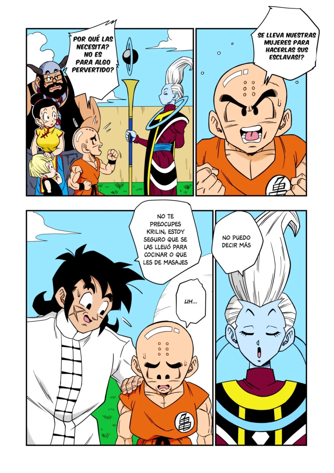 Comic Porno de [Yamamoto] Nadie DESOBEDECE A BILLS (Dragon Ball Super) (#16)