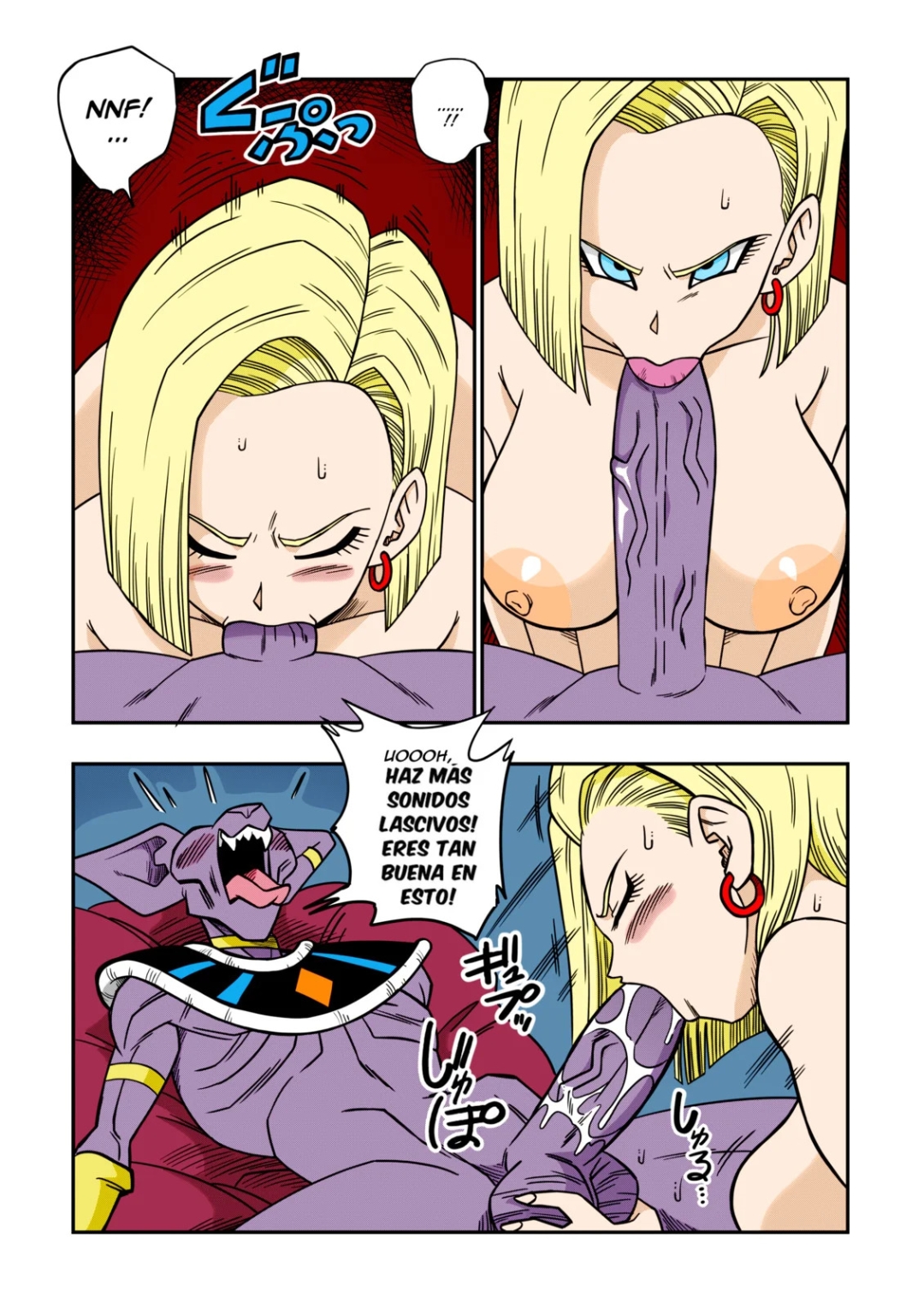 Comic Porno de [Yamamoto] Nadie DESOBEDECE A BILLS (Dragon Ball Super) (#18)