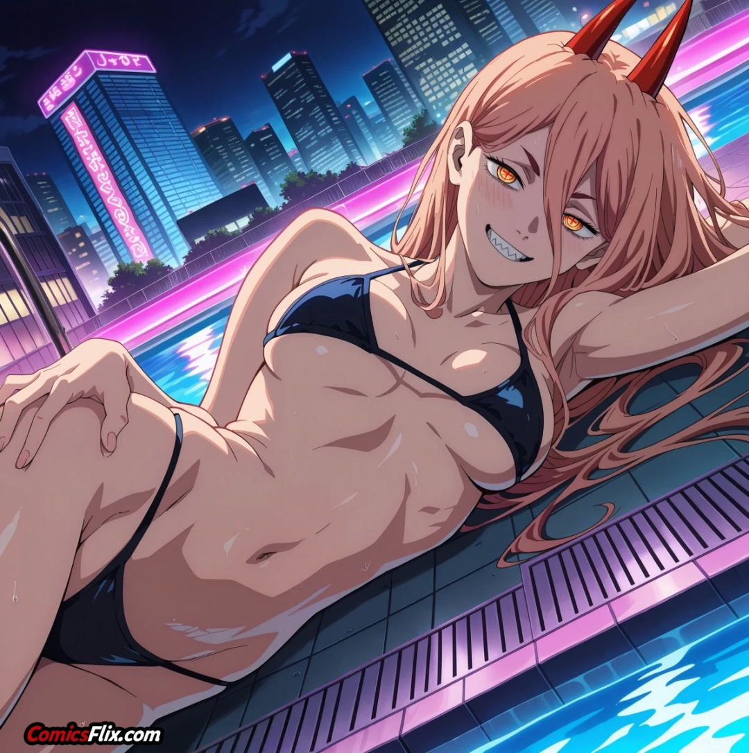 Comic Porno Power Bikini Devil | Chainsaw Man (#3)