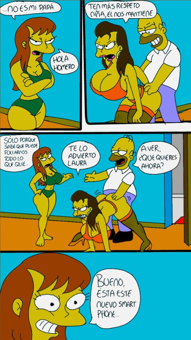 Comic Porno [maxtlat] Poder Sobre Las Powers (The Simpsons) (#3)