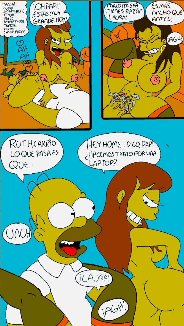 Comic Porno [maxtlat] Poder Sobre Las Powers (The Simpsons) (#4)