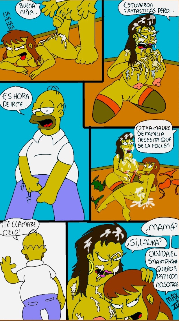 Comic Porno [maxtlat] Poder Sobre Las Powers (The Simpsons) (#7)