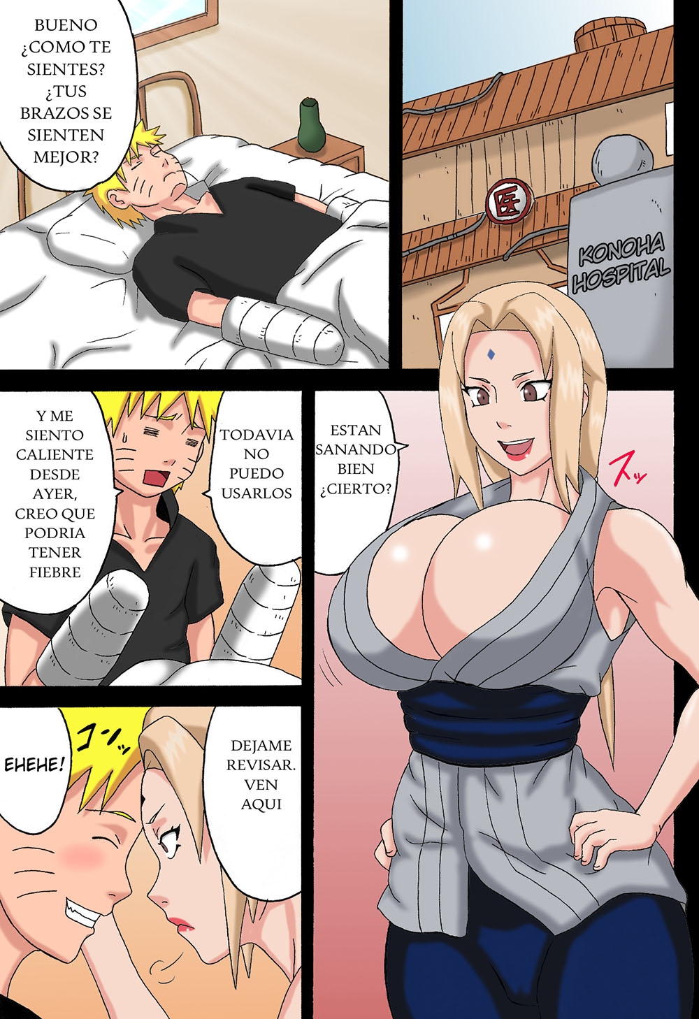 Comic Porno [Naruhodo] Konohas SEXUAL Healing Ward (Naruto) (#2)