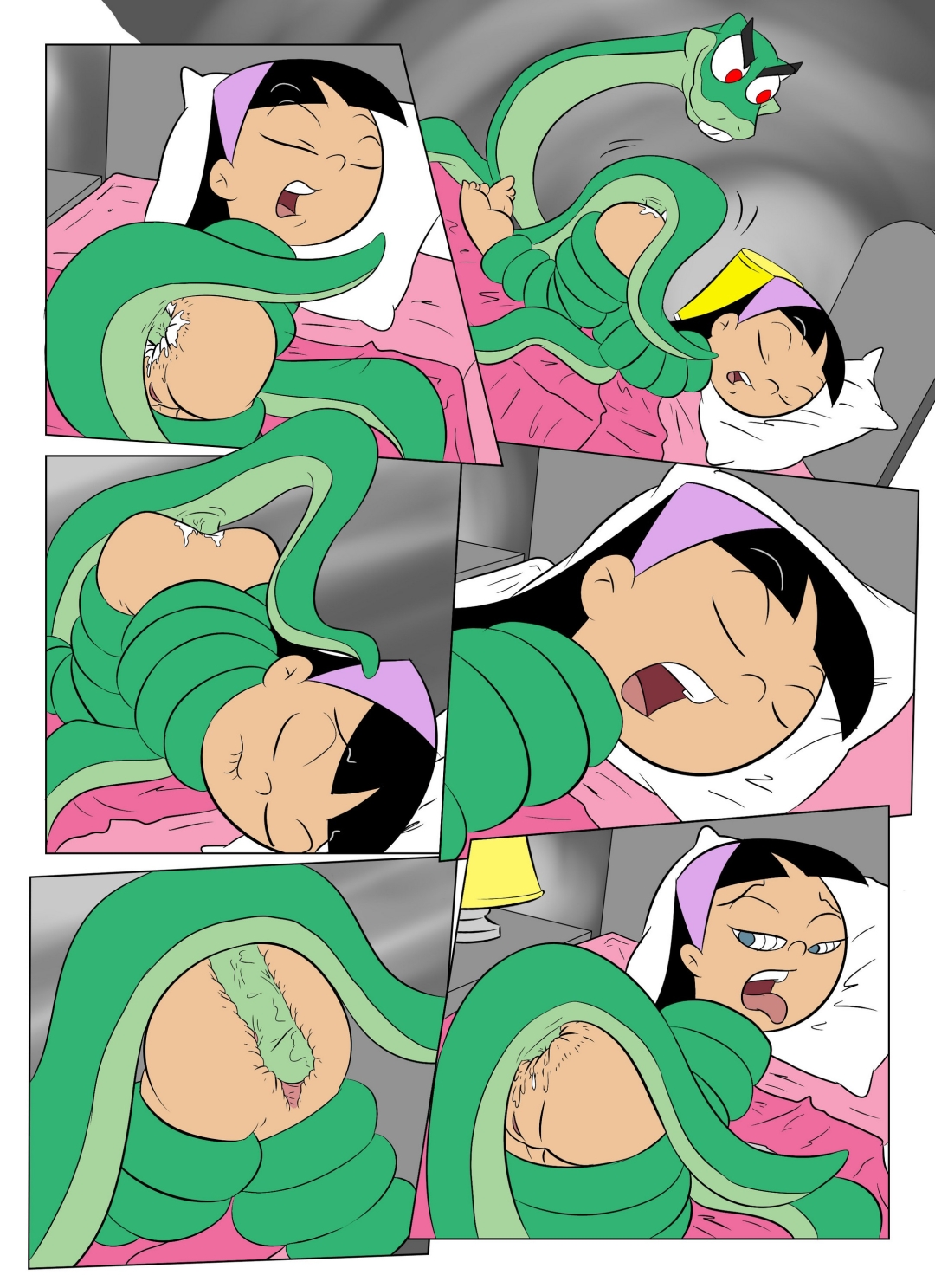 Comic Porno [Ricardo Canheta (Rcanheta)] The Sex Snake (The Fairly Oddparents) (#7)