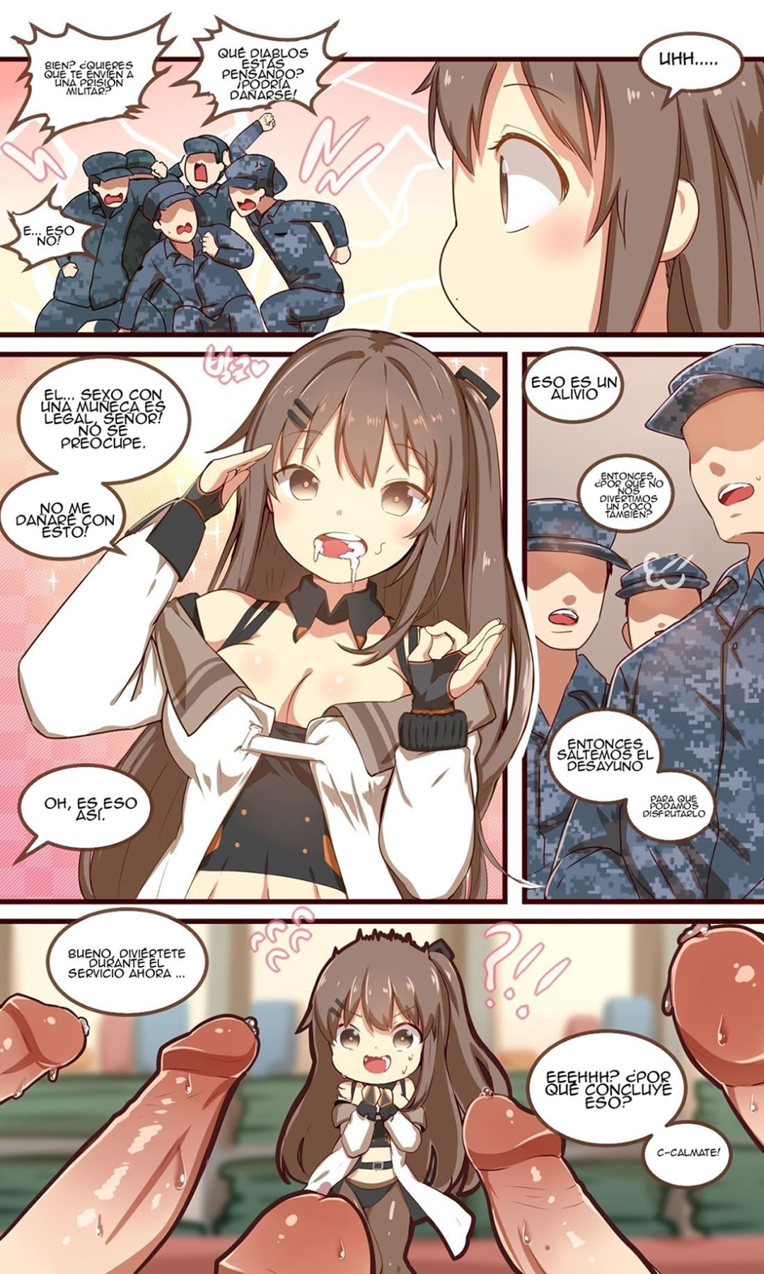Comic Porno [ooyun] How To Use Dolls RE 5 (Girls’ Frontline) (#5)