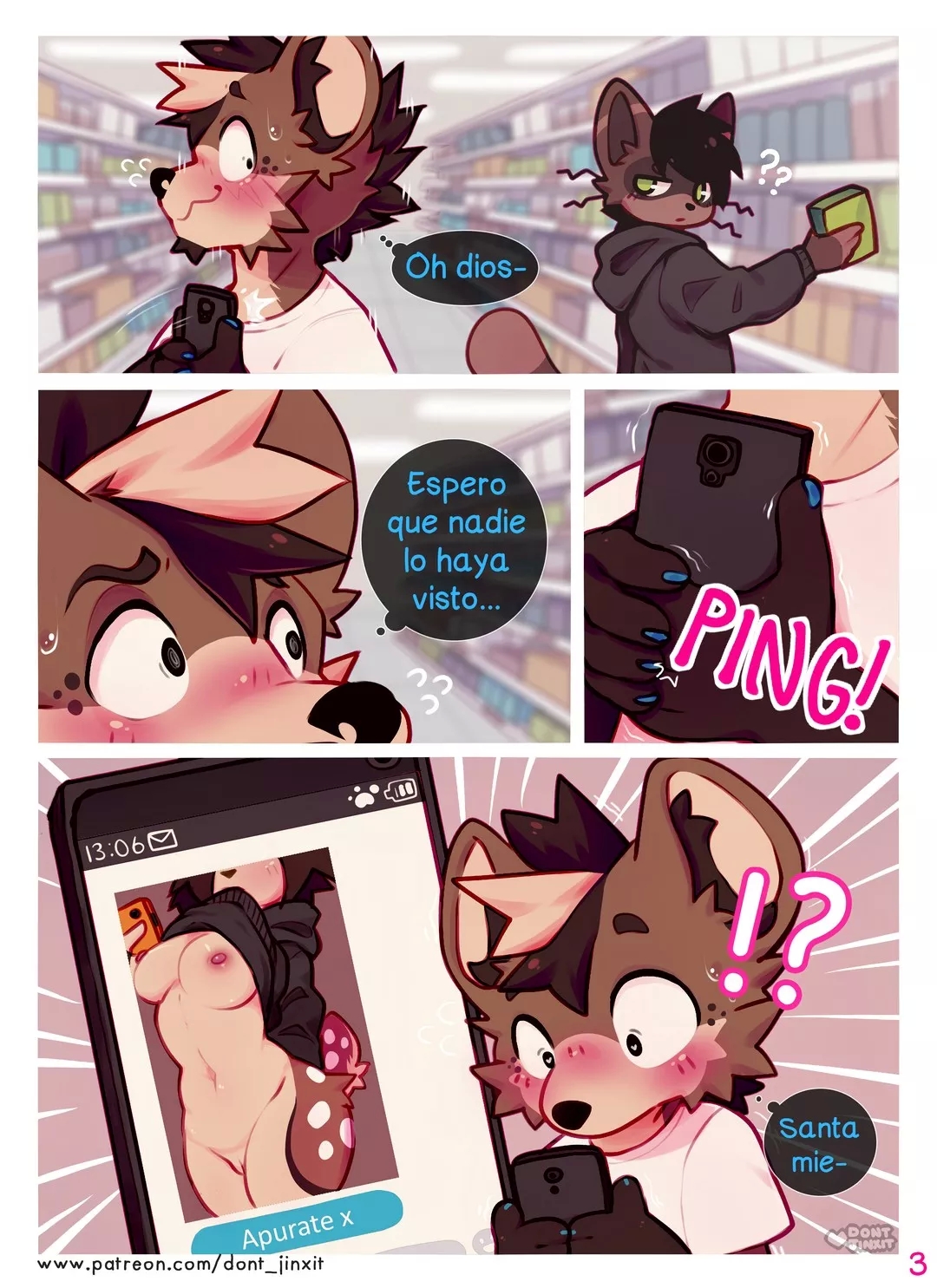 Comic Porno Sexting - Jinxit (#3)