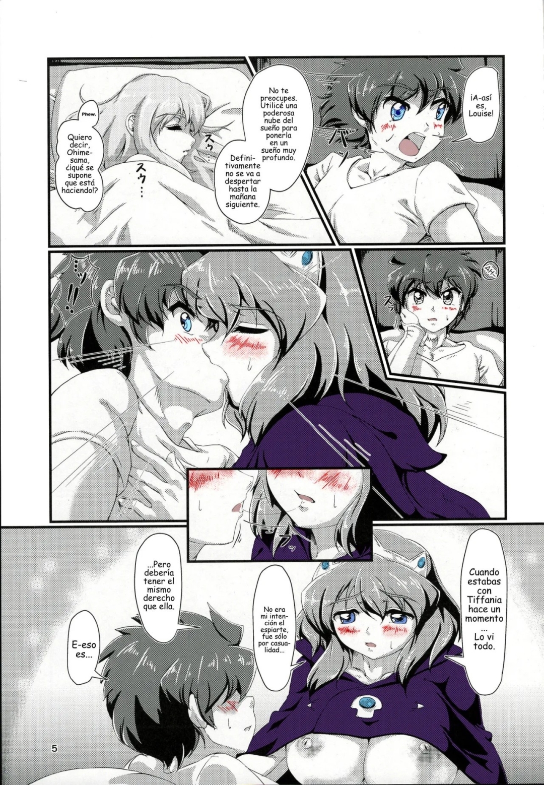 Comic Porno Zero No Tsukaima Kitaku Zenya No Shuushin Mae (#4)